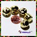 Jingle Bells: 5/8 Inch Gold Bells 36 Piece Bag